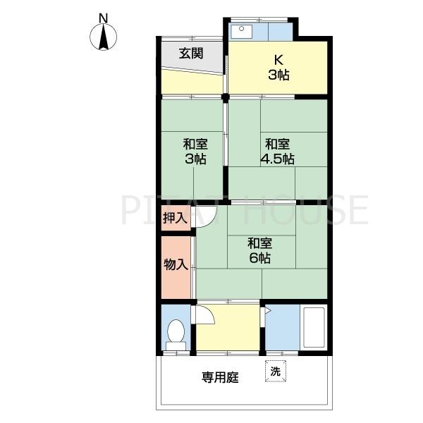  間取り図写真