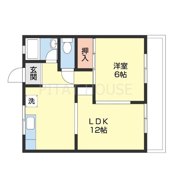 新山荘（106） 間取り図画像