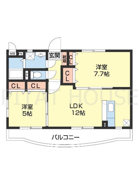 ユーミーSKⅡ（405） 間取り図画像