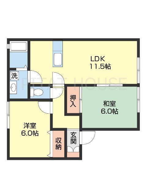  間取り図写真