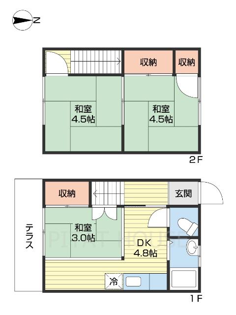  間取り図写真