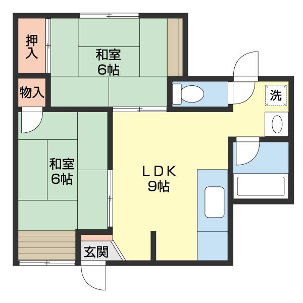 ピュアシティー５６１（105） 間取り図画像