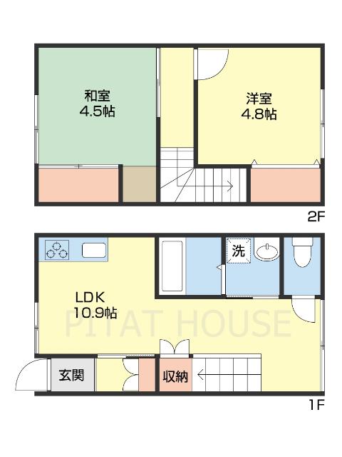  間取り図写真
