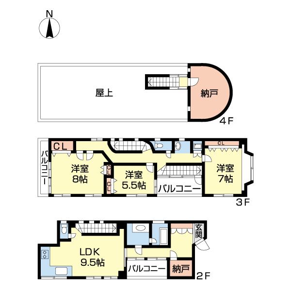  間取り図写真