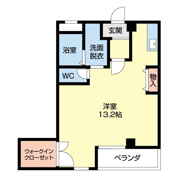ザ・キャナルⅡ（701） 間取り図画像