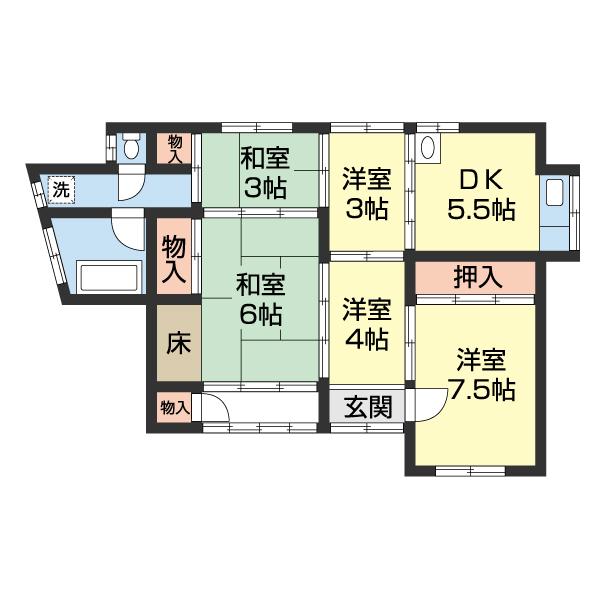  間取り図写真