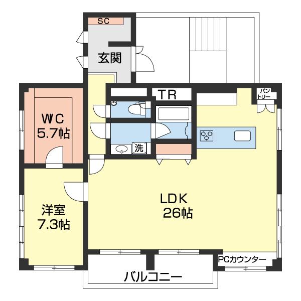  間取り図写真