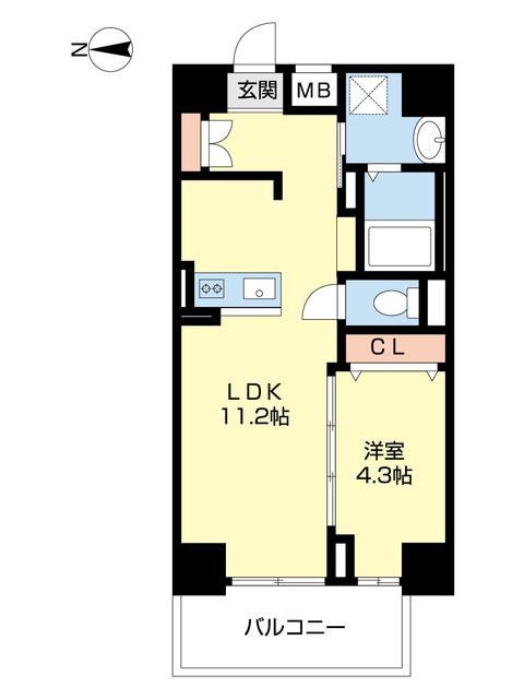 Ｍ・メゾン小松原（0501） 間取り図画像