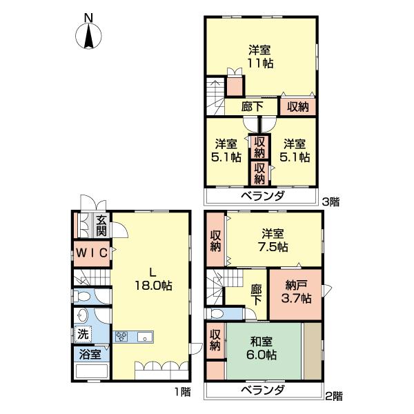 間取り図写真