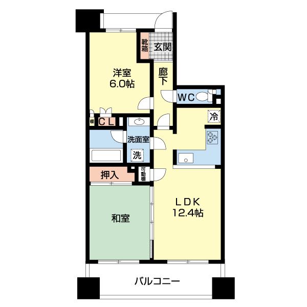 サーパス西高松 間取り図画像