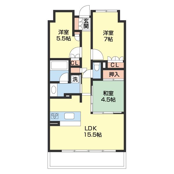  間取り図写真