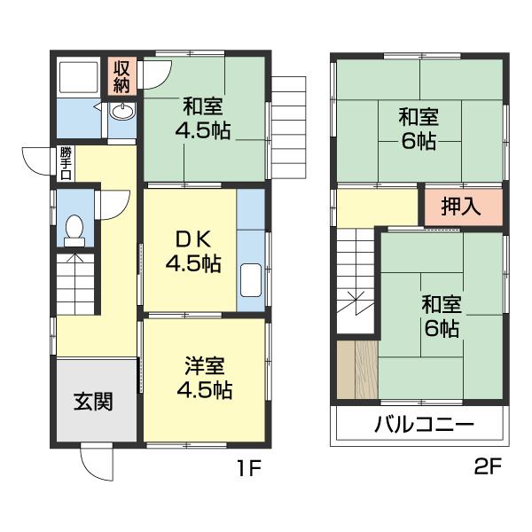  間取り図写真