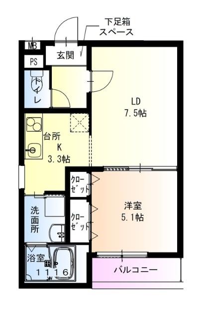  間取り図写真
