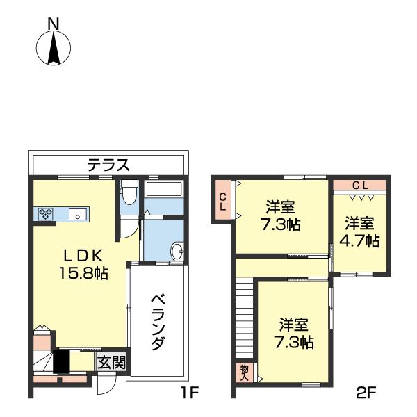  間取り図写真