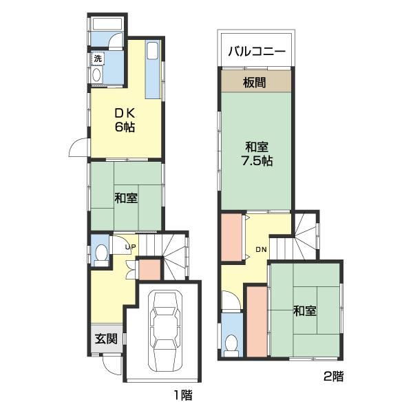  間取り図写真