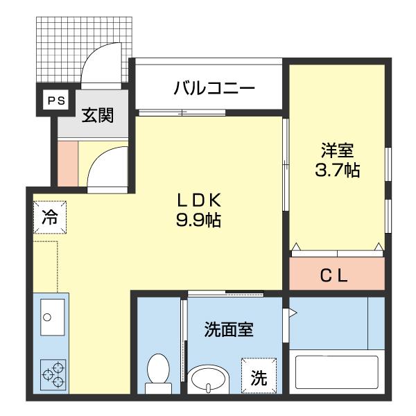  間取り図写真