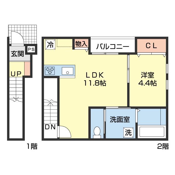  間取り図写真