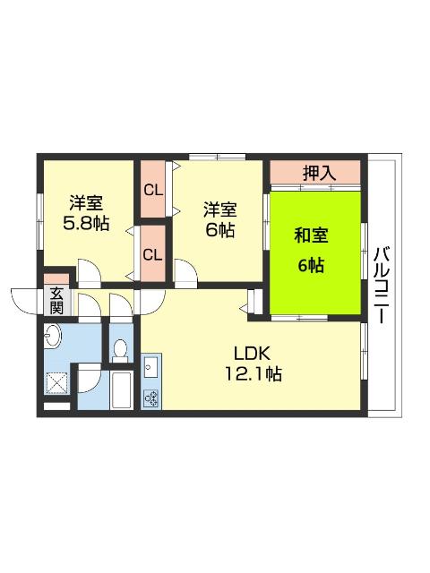  間取り図写真