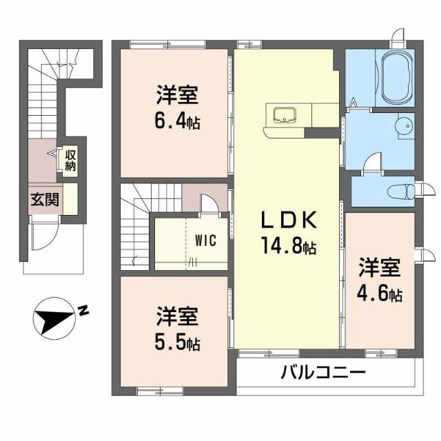  間取り図写真