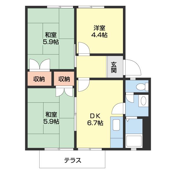  間取り図写真