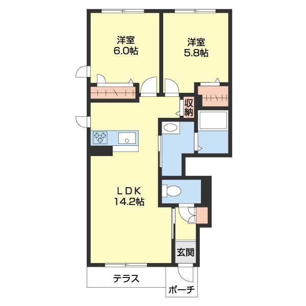  間取り図写真