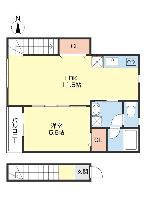  間取り図写真