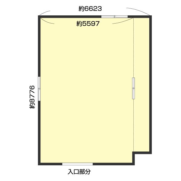 内原倉庫（東） 間取り図画像