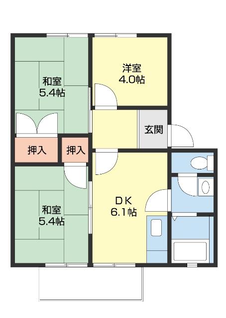 ルミエール（106） 間取り図画像