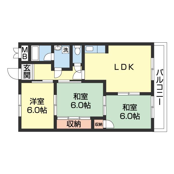 コーポＥｉ 間取り図画像
