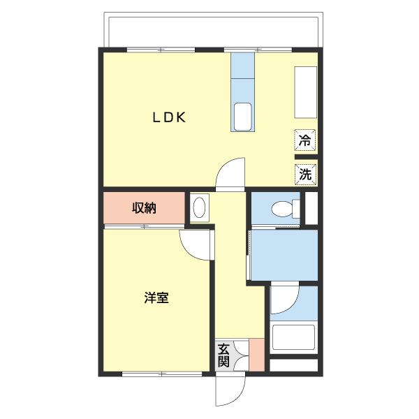 Ｎマンション 間取り図画像