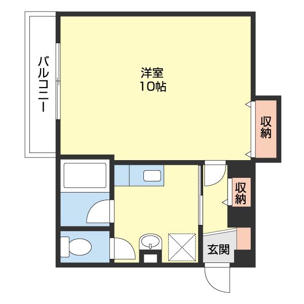 シーサイド弥生Ⅰ（205） 間取り図画像