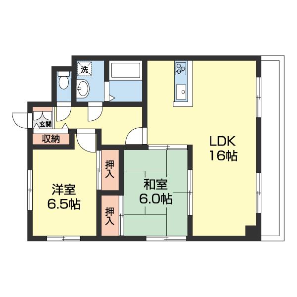ＩＶＹ−ＳＱＵＡＲＥ（101） 間取り図画像