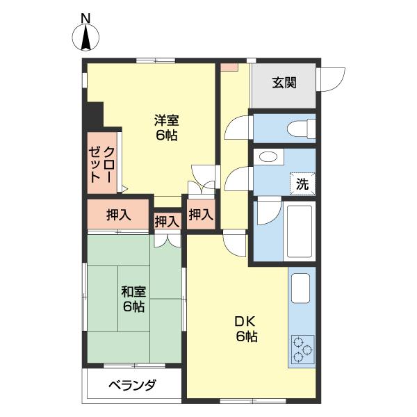 Ｍ・メゾン十一番丁（603） 間取り図画像