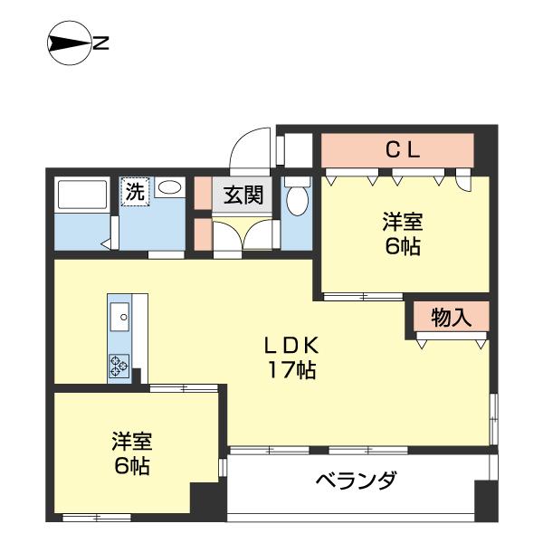 パンテオン（435） 間取り図画像