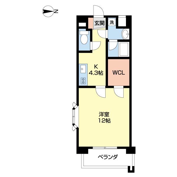 Ｍ・メゾン西城（701） 間取り図画像