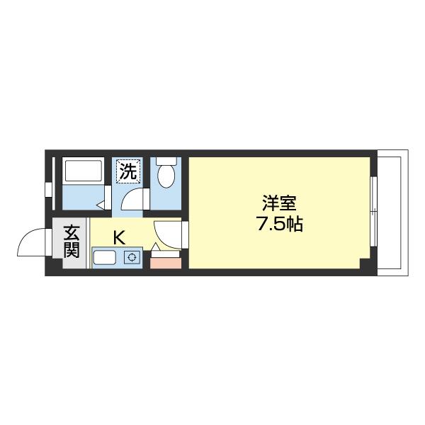シャトレM（301） 間取り図画像