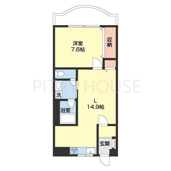 坂田マンション（108） 間取り図画像