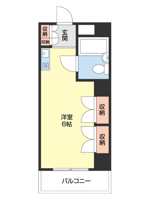 ライズワン和歌山ＳＴ（1107） 間取り図画像