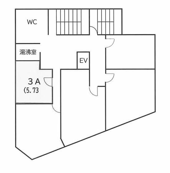 第2垂井ビル（3A） 間取り図画像