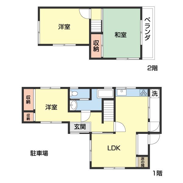 岩出市山崎戸建108-33（-） 間取り図画像