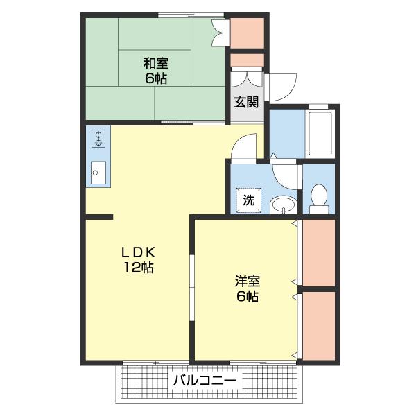 スミヤハウス（202） 間取り図画像