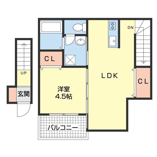 ＴＪ船尾４（A207） 間取り図画像