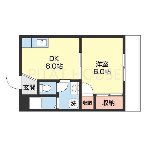 マンション本町（111） 間取り図画像