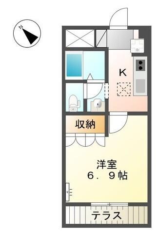 グランチェスタ．冬野（101） 間取り図画像
