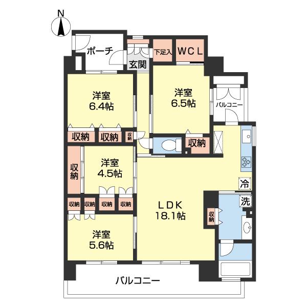 和歌山市太田マンション 間取り図画像