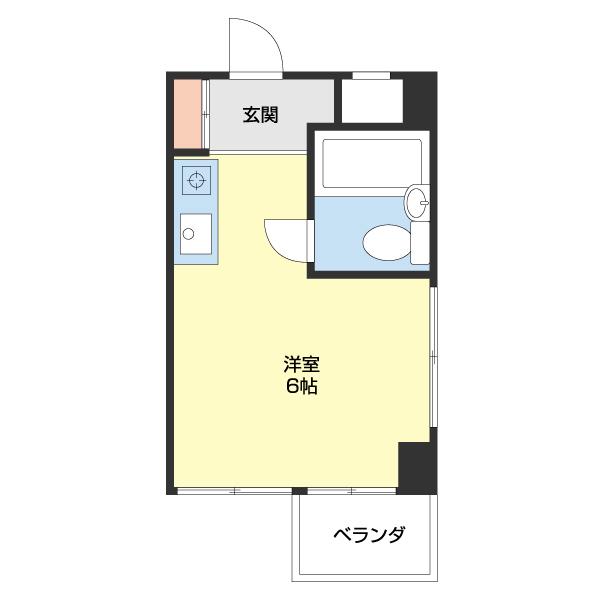 和歌山市太田マンション 間取り図画像