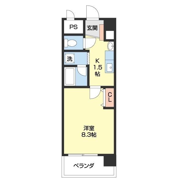 シトラス古屋 間取り図画像