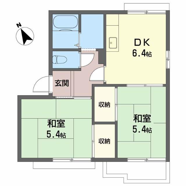 フォーブル木ノ本（206） 間取り図画像