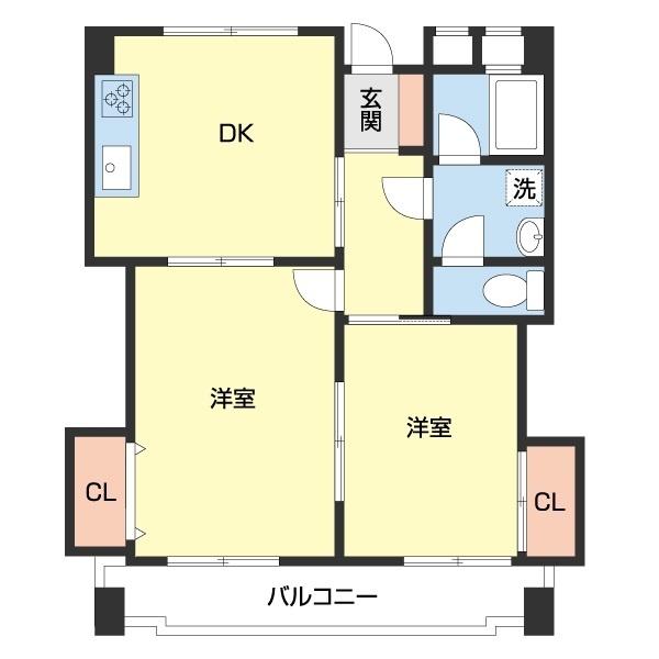 グレイスピア吹上（203） 間取り図画像