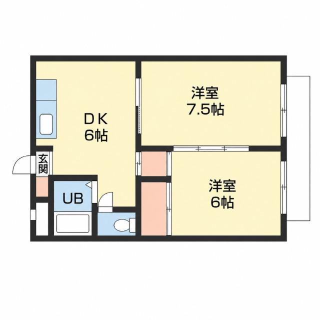 マンション吹上（302） 間取り図画像